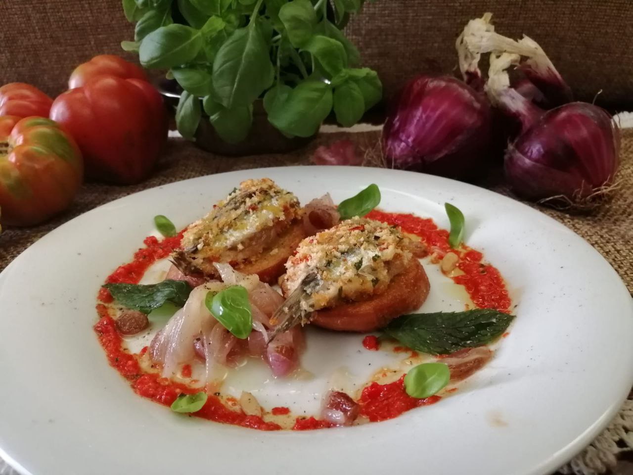 Alici alla Tropeana